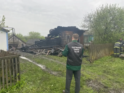 В Ртищевском районе на пожаре погиб 85-летний мужчина