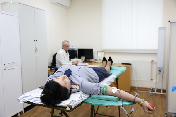Сотрудники ФСИН России приняли участие в акции по добровольной сдаче донорской крови 