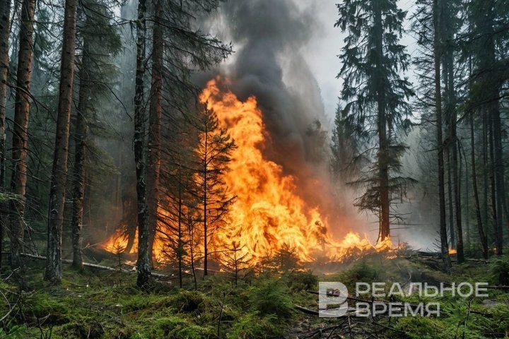 В Татарстане в два раза увеличилось количество природных возгораний