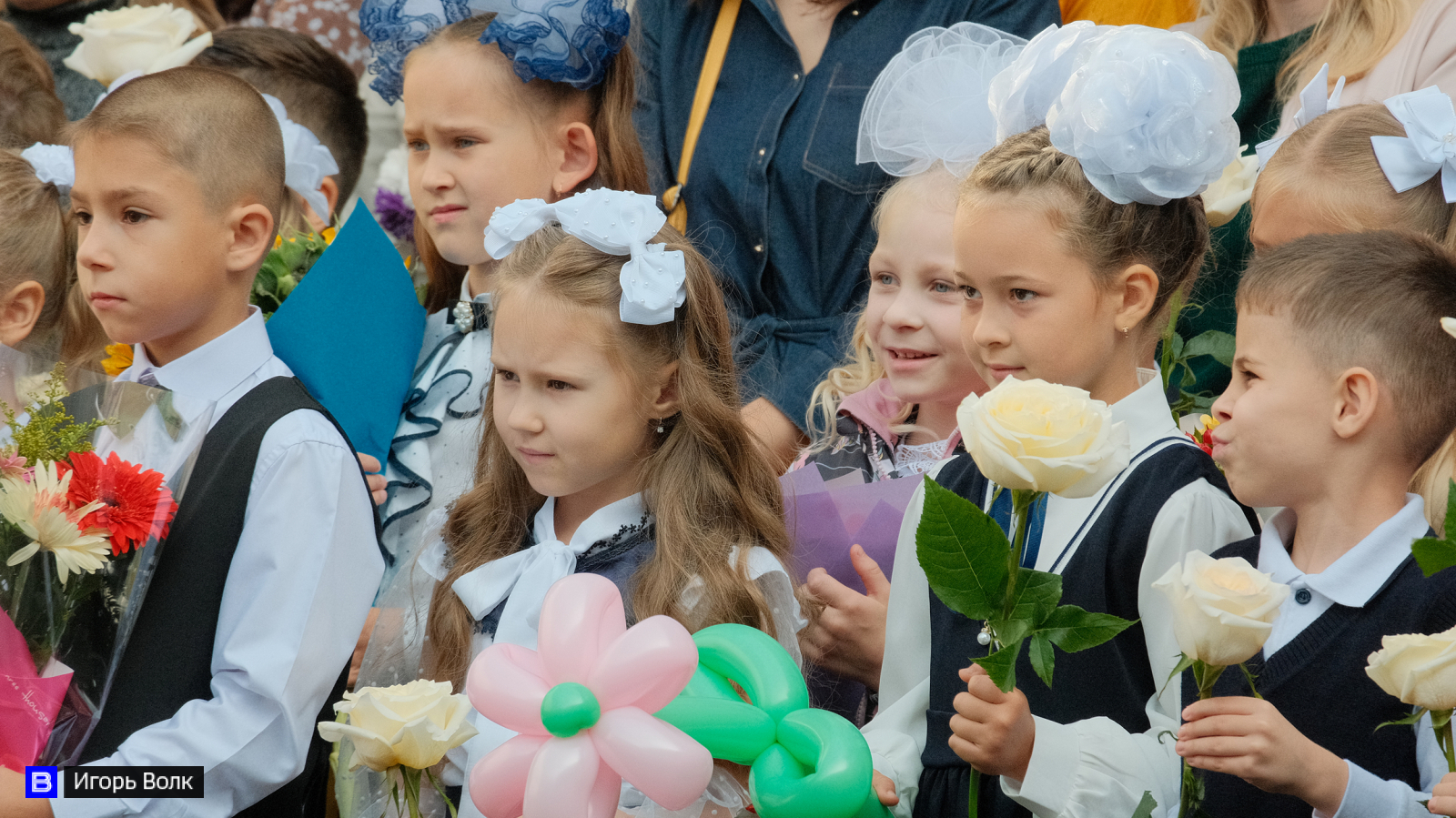 день бантиков в школе