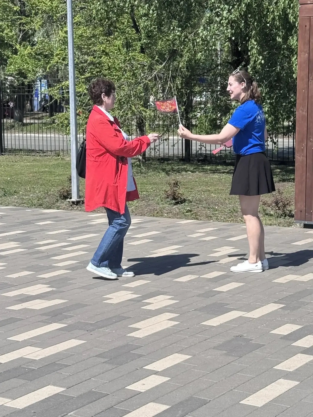 ЦКР провел акцию в честь Дня Победы
