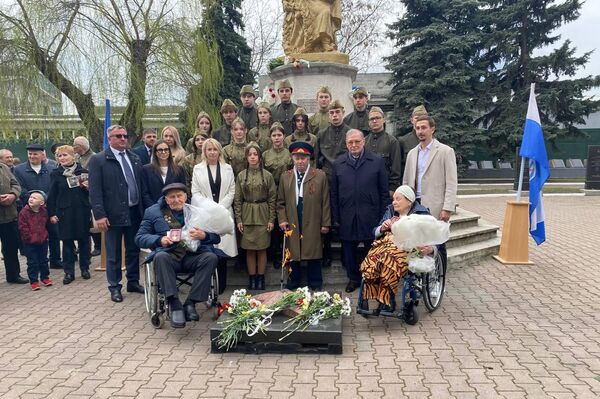 Мероприятия по случаю 81-й годовщины освобождения Бельц от фашистской оккупации - Sputnik Молдова