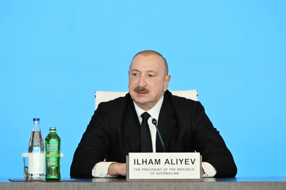 Президент Азербайджана Ильхам Алиев