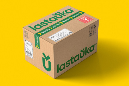 Fabula Branding разработали айдентику для службы доставки Lastauka