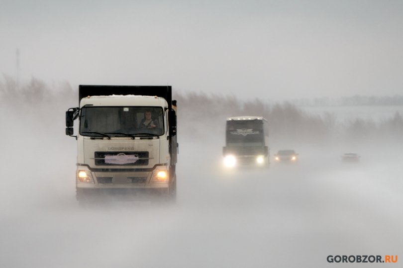 Ограничения движения введены на трассах Башкирии из-за непогоды