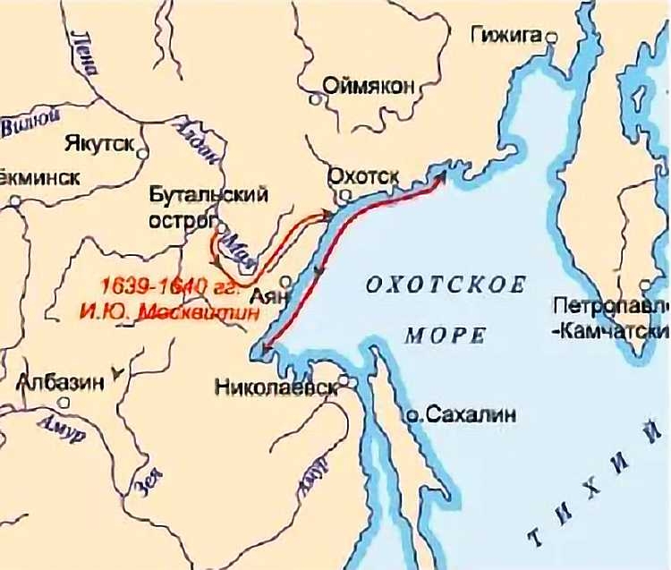 Укажите русского землепроходца совершившего экспедицию по маршруту представленному на схеме