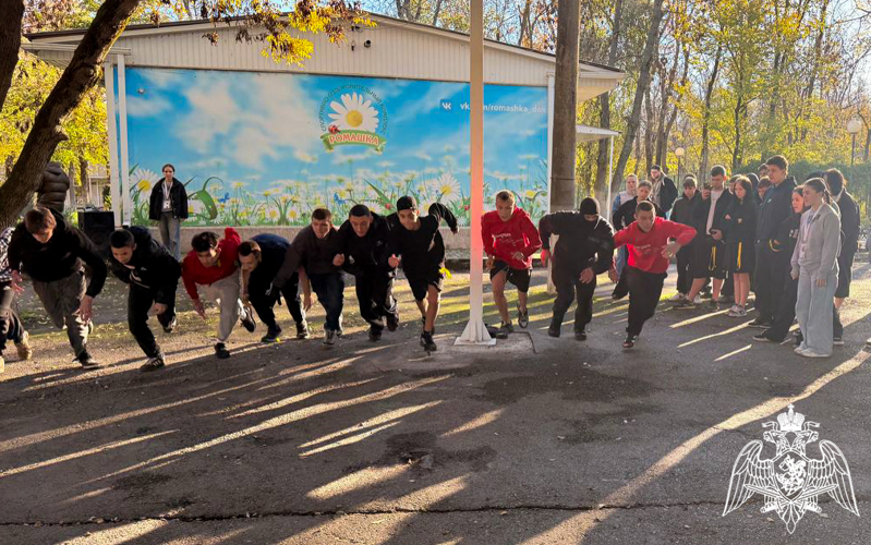 Росгвардейцы встретились с подростками Ростовской области