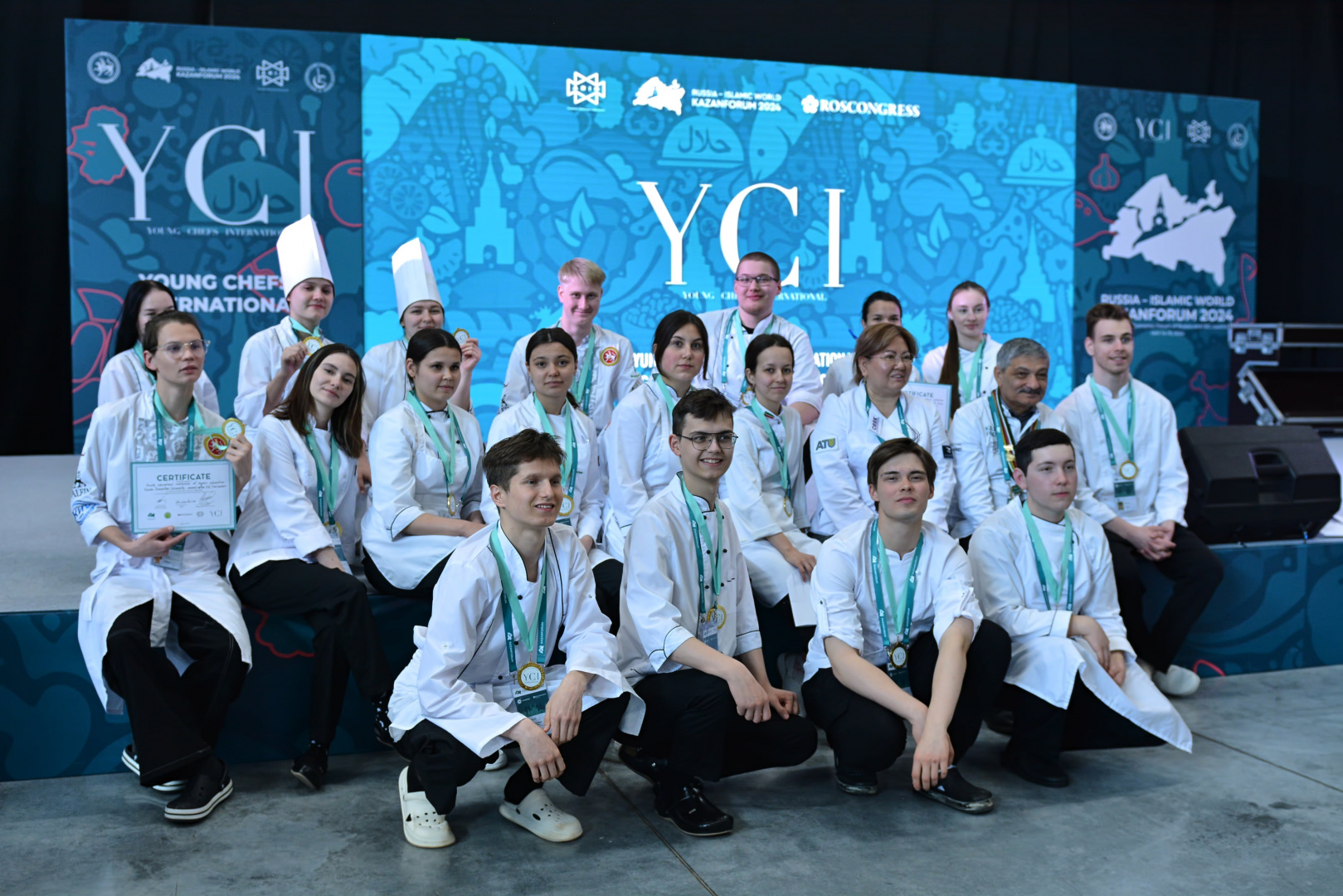 Студенты КИУ среди победителей международного турнира молодых поваров исламских стран имени Юнуса Ахметзянова в рамках KazanForum-2024