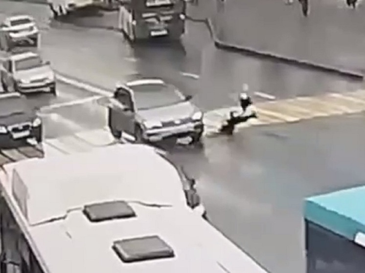 Volkswagen Tiguan сбил пенсионерку на переходе в Кургане