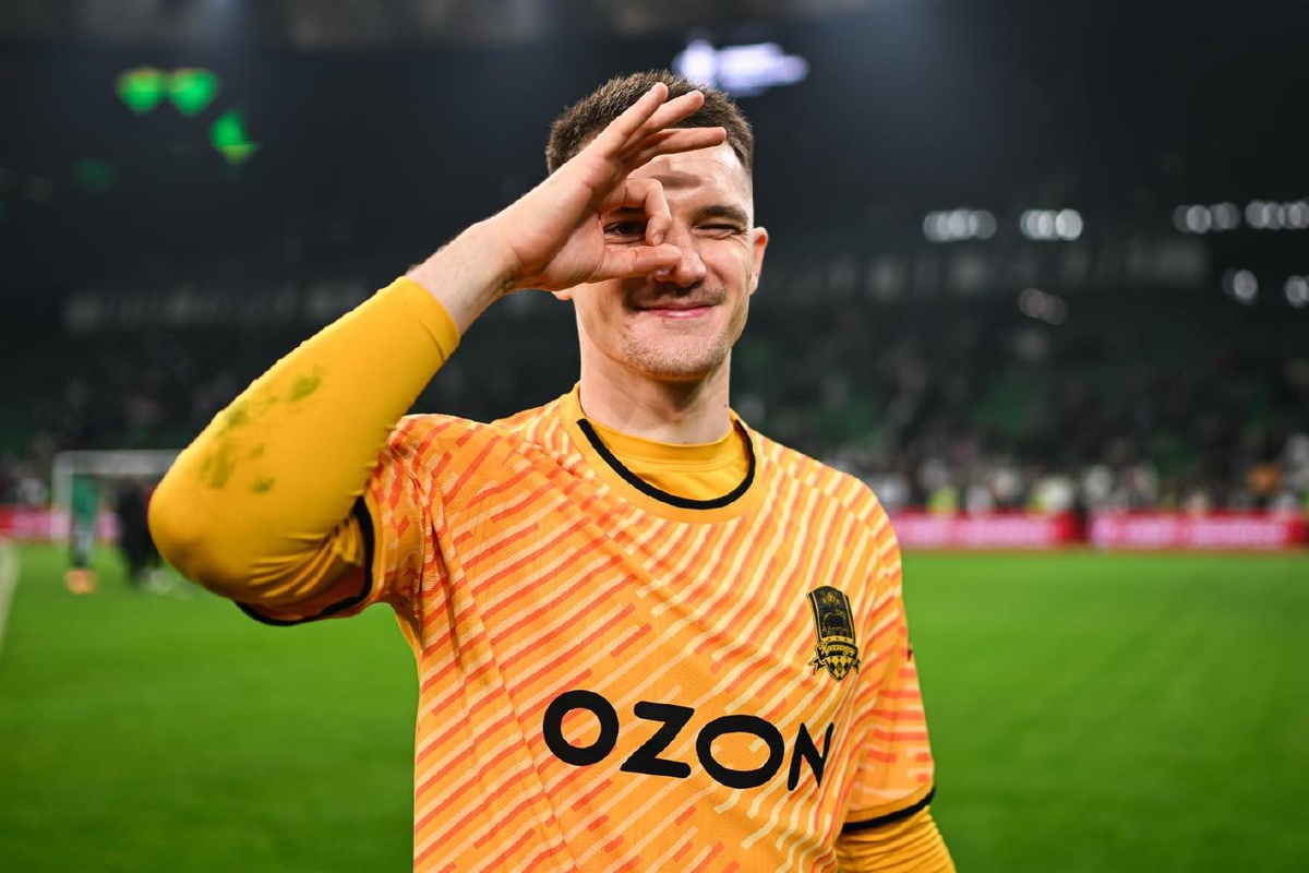 Вратарь ФК «Краснодар» стал лидером по «сухим матчам» в Кубке России