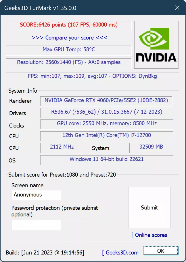 Обзор видеокарты GIGABYTE GeForce RTX 4060