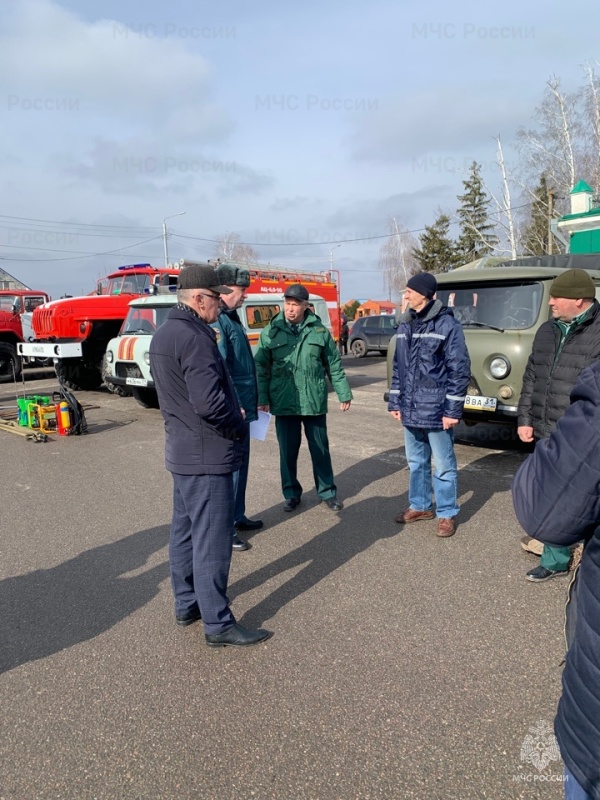 В Красненском районе проверили готовность к весенне-летнему пожароопасному периоду