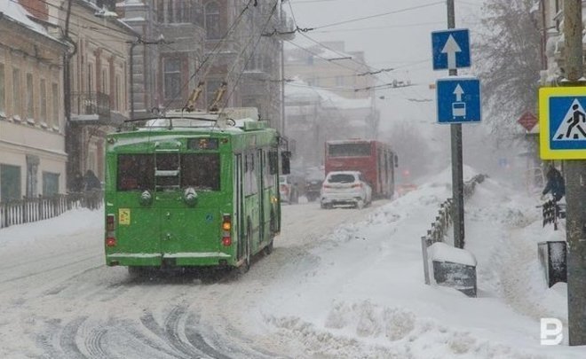 В Казани частично изменят движение троллейбусов №3, 5, 9, 12