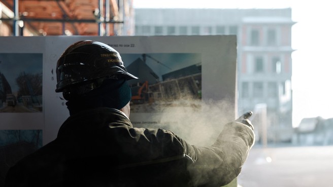 Марат Хуснуллин посетил Московский государственный строительный университет