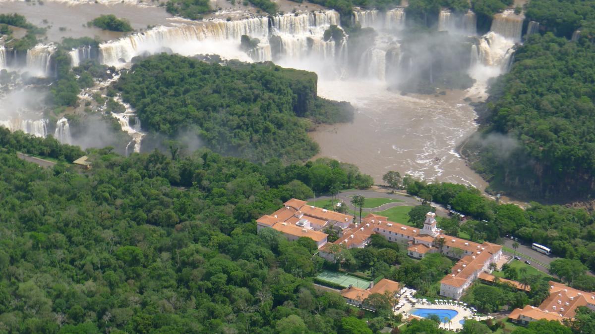 Игуасу вертолет