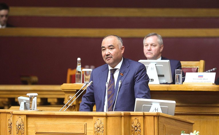 Торжественное заседание Межпарламентской Ассамблеи государств-участников СНГ, посвящённое 80-летию Победы в Великой Отечественной войне