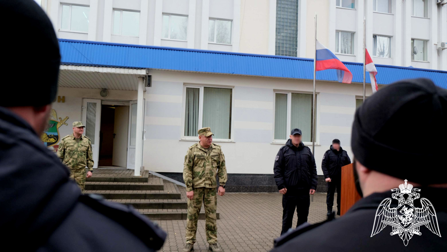 Начальник Управления Росгвардии по Белгородской области поздравил личный состав ОМОН «Острог» с годовщиной образования