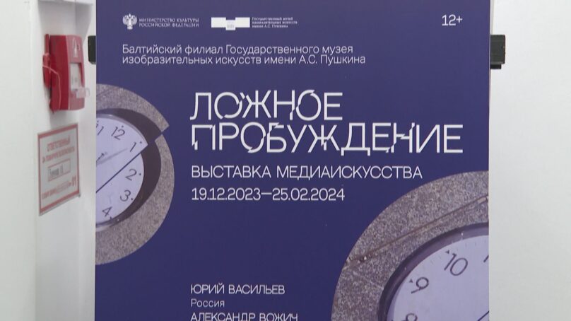Выставка «Ложное пробуждение» открылась в Балтийском филиале государственного музея изобразительных искусств имени Пушкина