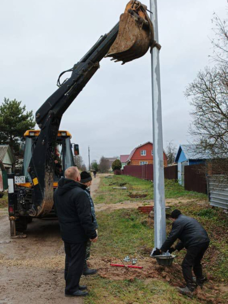 В Медыни на улицы Школьной ведутся масштабные работы