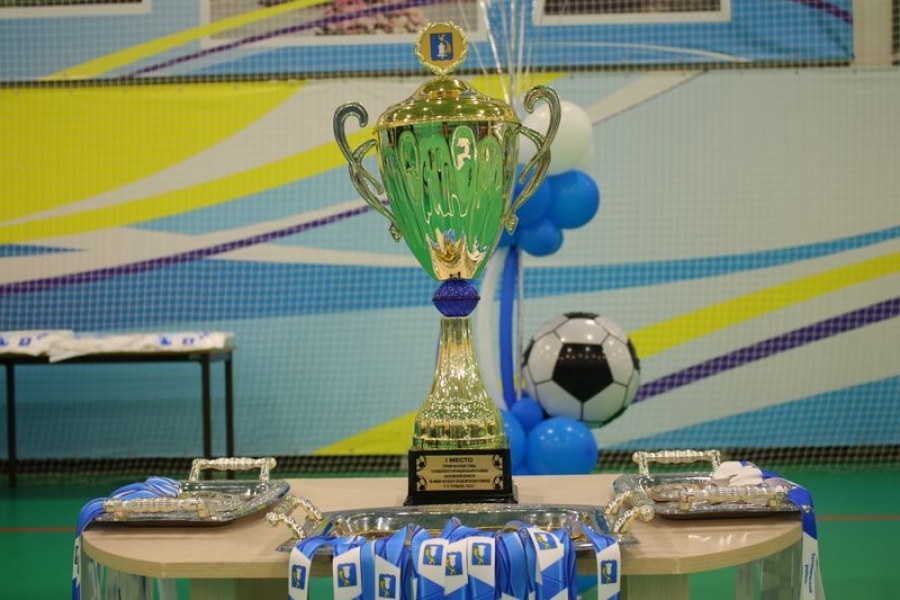 Торжественная церемония открытия турнира на Кубок главы Татищевского района по мини-футболу
