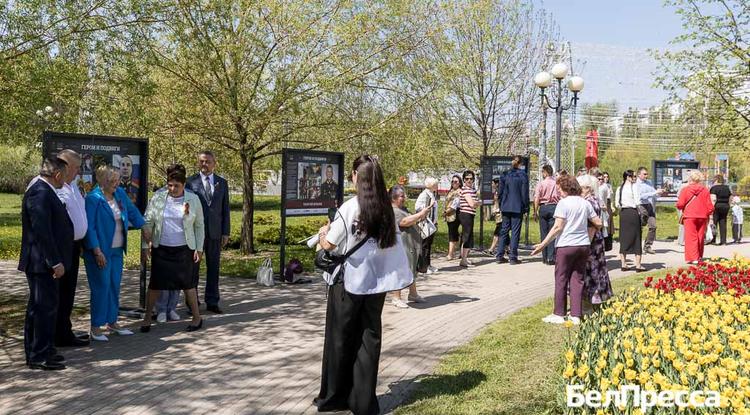 Героям разных времён посвятили выставку под открытым небом в Белгороде