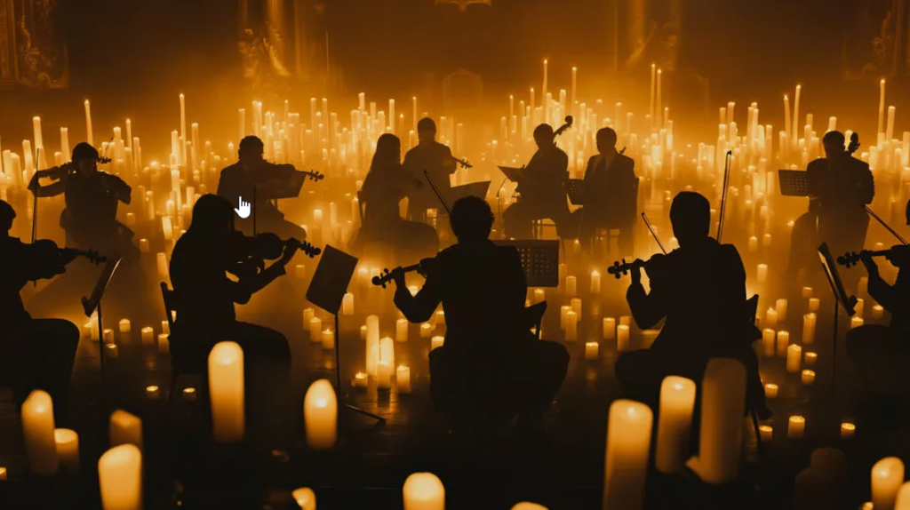 Брянцев пригласили на симфонический концерт при свечах