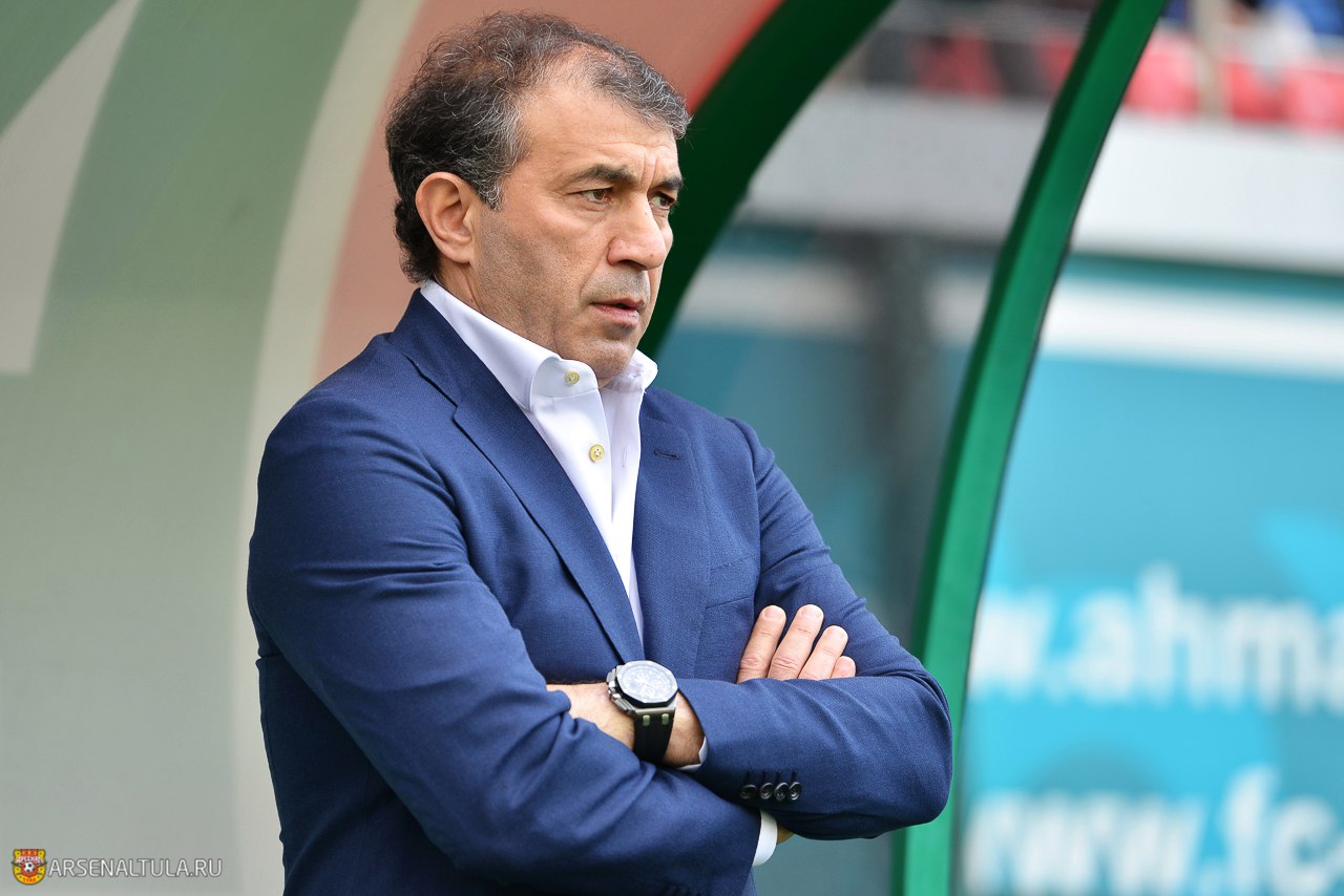 Рахимов на матче 