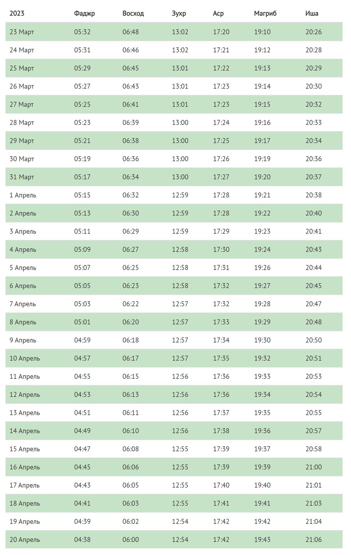 рамадан астана