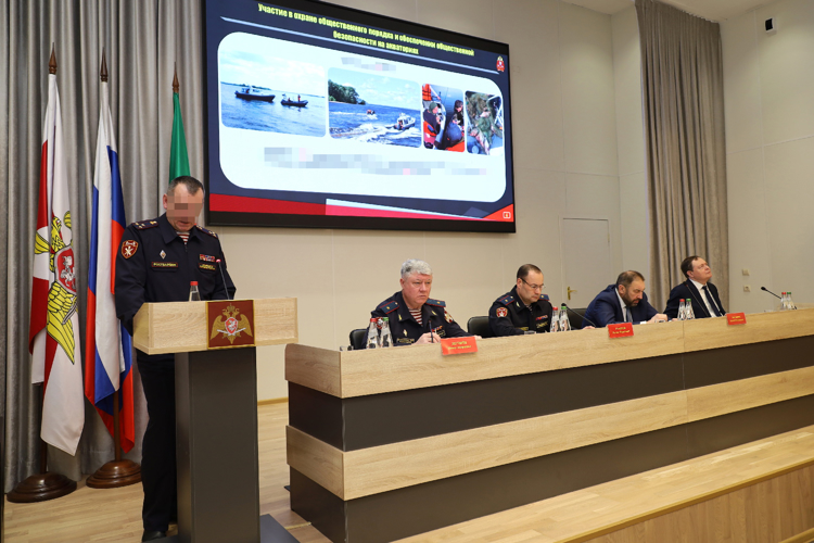 В Управлении Росгвардии по Республике Татарстан подвели итоги служебно-боевой деятельности в 2023 году