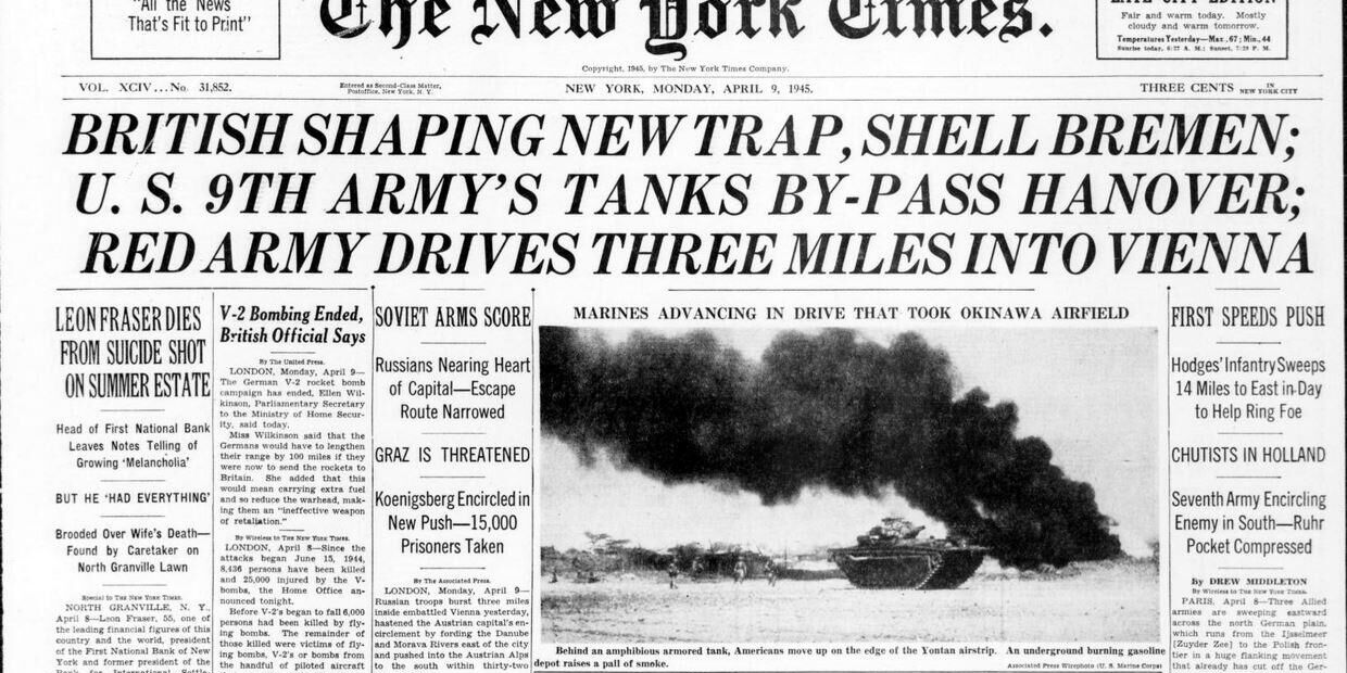 Результаты советских войск. Кенигсберг окружен в ходе нового натиска