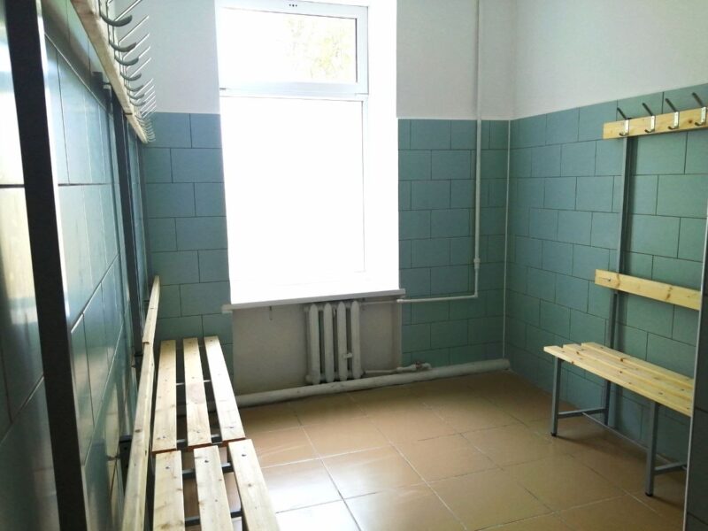 Ремонт спортзала в рамках проекта успех каждого ребенка