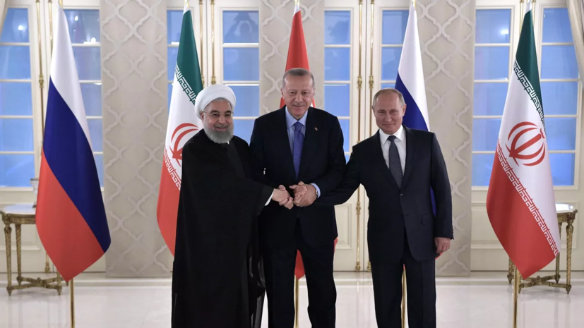 Россия, Турция и Иран осудили атаки Израиля на Сирию
