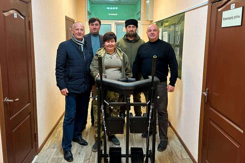 Тренажеры для реабилитации и другую гуманитарную помощь отвезли воронежцы в ЛНР