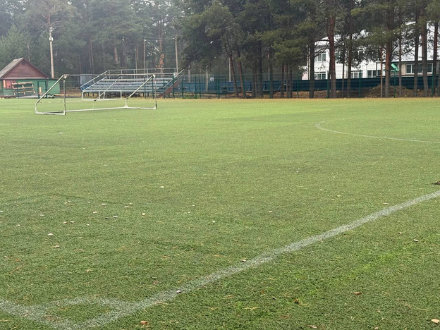 В Белой Холунице обустроили футбольное поле