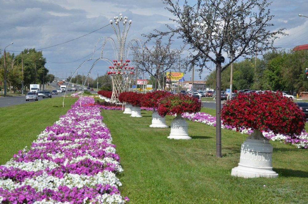 Цветы бульвар победы