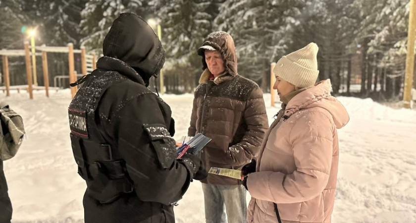 В Сыктывкаре полицейские напомнили горожанам как обезопасить себя от кибермошенников 