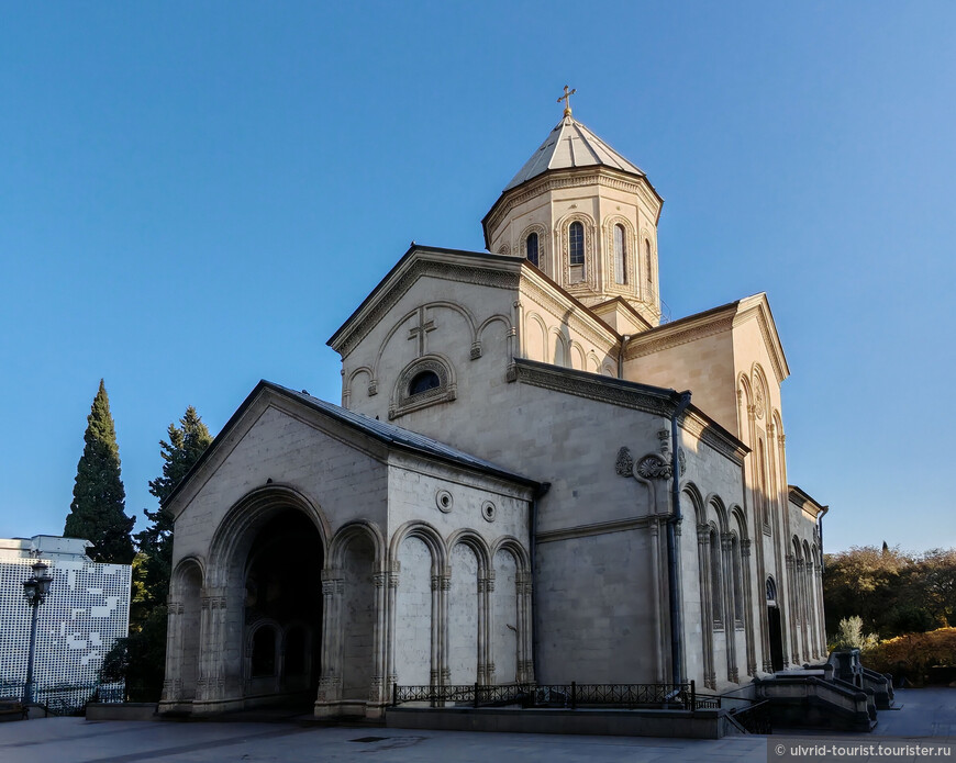 Церковь Кашвети (церковь святого Георгия) в Тбилиси, начало XX века