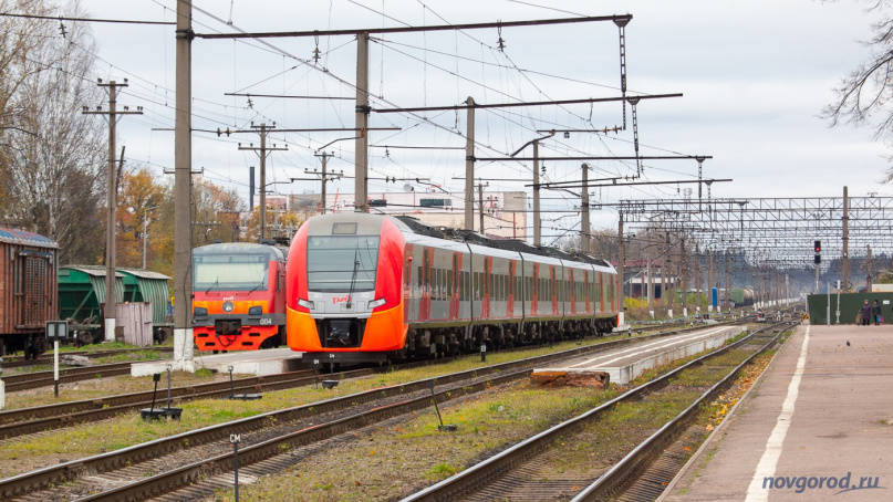 Фото поездов великий новгород In the first quarter 2023 of Open joint-stock company "Rossiyskiye zheleznyye do