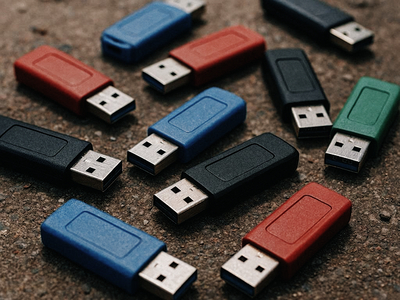 Злоумышленники вновь распространяют зловреды через разбросанные флешки