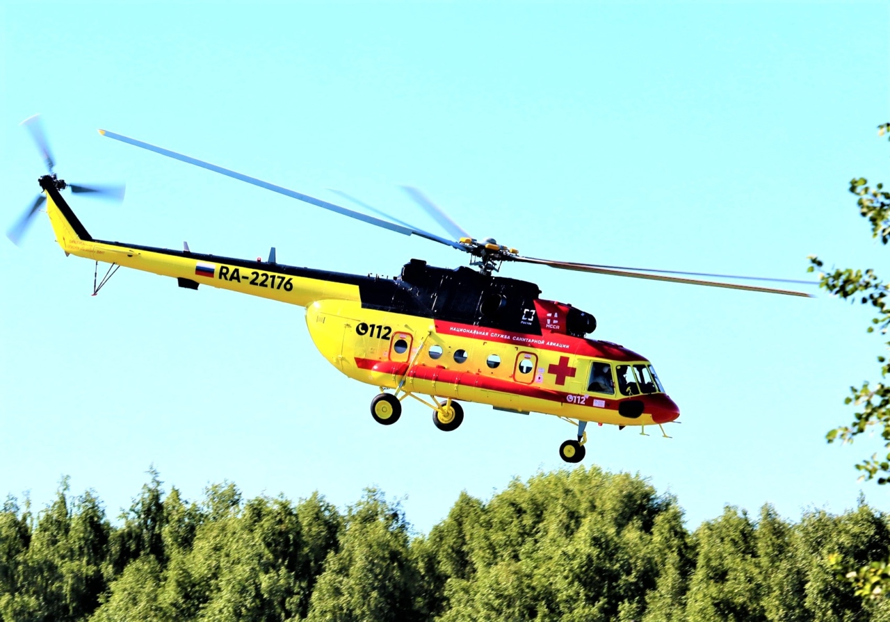 Новый вертолет санавиации начал свою работу в Югре