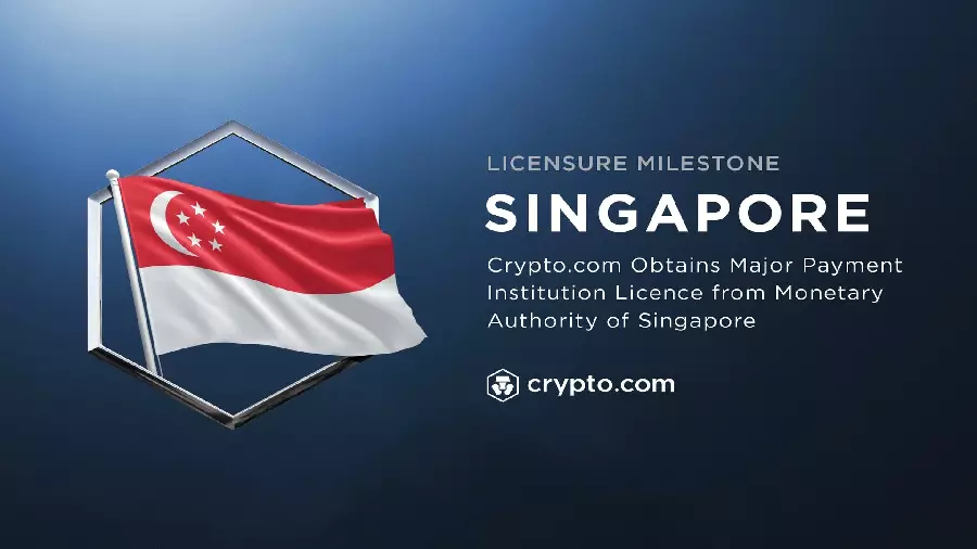 Биржа Crypto.com получила лицензию на оказание услуг в Сингапуре
