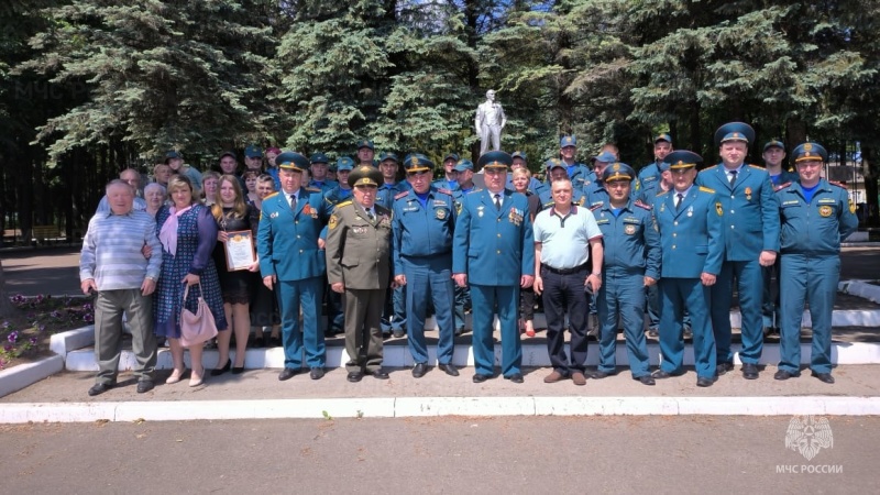 Дубенской пожарно-спасательной части исполнилось 65 лет