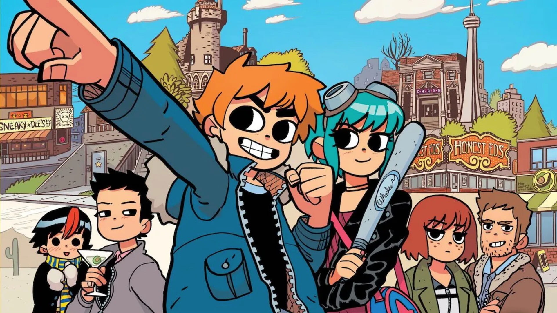 Scott pilgrim takes off