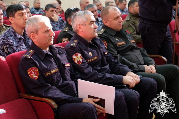 В Управлении Росгвардии по Республике Дагестан подвели итоги служебно-боевой деятельности за 2025 год