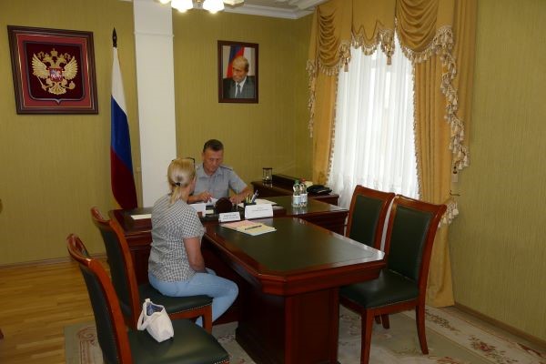 Руководитель УФСИН России по Костромской области провел прием по личным вопросам