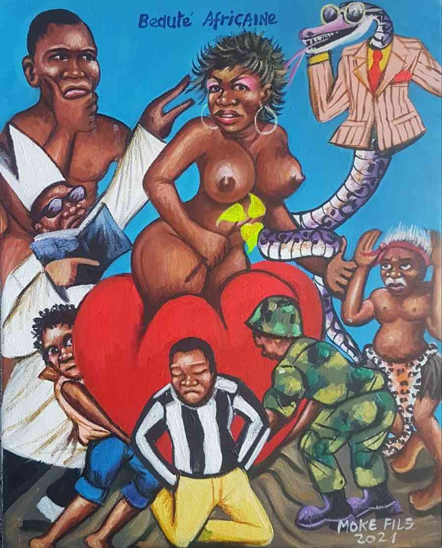 La Beauté Africaine, 2021. Moke fils
