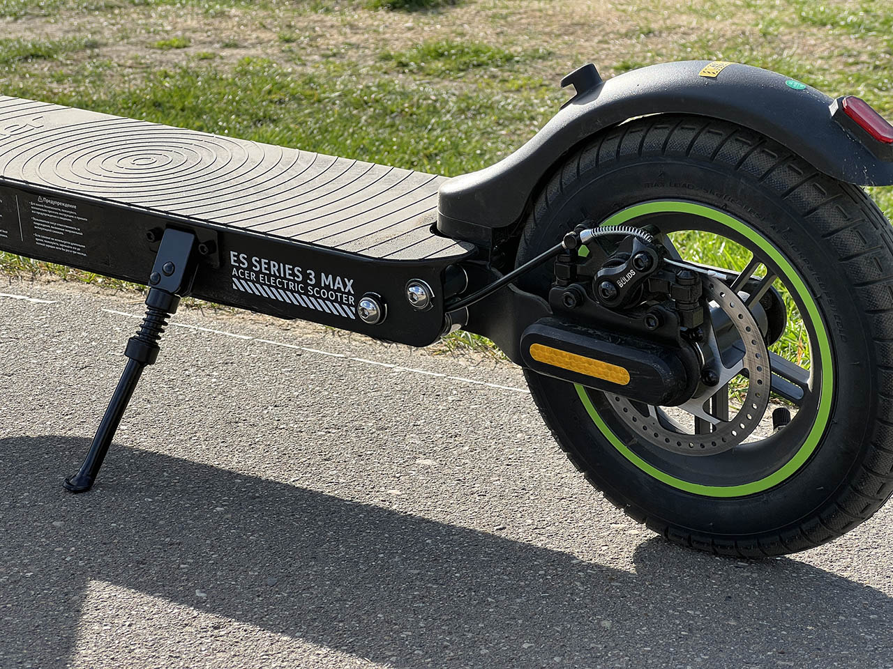 Acer scooter es series 3. Защемлённые рамы.