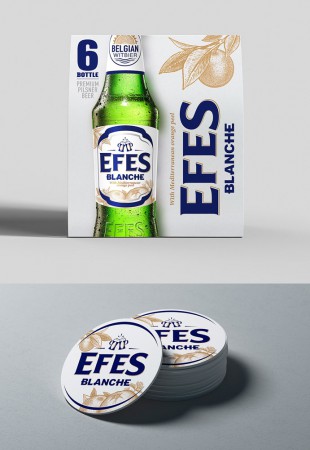 Viewpoint представил дизайн упаковки пива Efes Pilsener Blanche