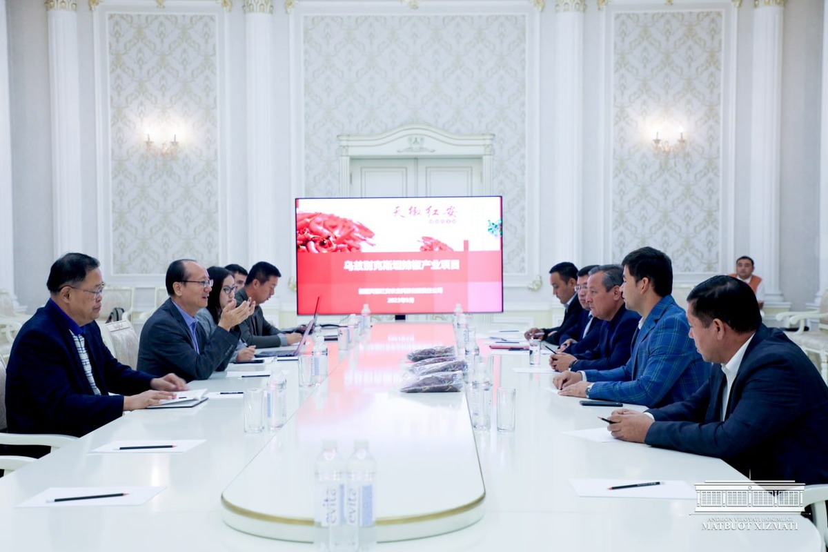 Китайская компания вложит $10 млн в переработку перца в Андижане