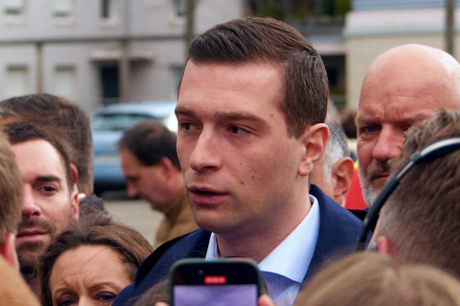 29-летний лидер «Национального объединения» Франции Жордан Барделла
